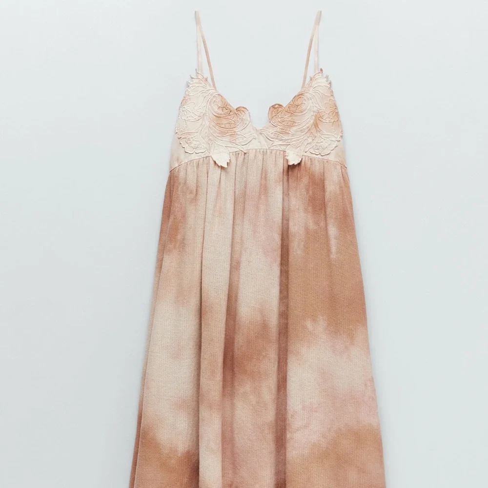 Zara Tie Dye MIDI/ Maxi Dress - Picture 6 of 12